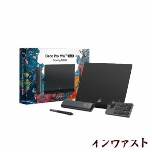 XPPen ペンタブ X3 Proペン ペンタブレット 16Kレベル筆圧検知 9x6インチ 左手デバイス付き ワイヤレス接続 【2年メーカー保証】 お絵か