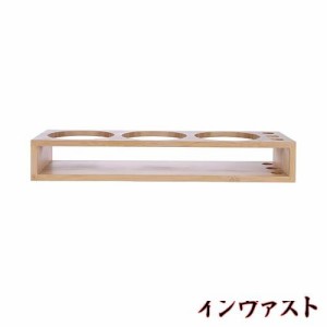 パスタケース 保存容器 パスタ 保存 Ken’s Kitchen パスタ入れ容器 ラックだけ 長さ37.4*幅11.6*高さ6cm 穴直径9.5cm