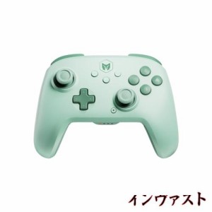 BIGBIG WON Wireless Controllers, メカニカルスイッチ コントローラー Switch コントローラー Bluetooth無線/有線接続 連射機能 4階段HD