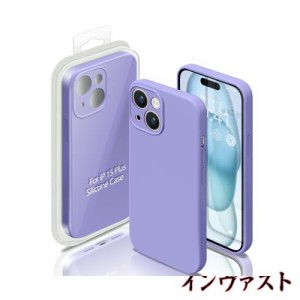 iPhone15Plus ケース シリコン衝撃吸収 スリム 薄い シリコンケース カバー 耐衝撃 スマホカバー シンプル 携帯ケース SILICONE CASE ス