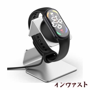 GYOKUYU FOR Xiaomi mi band 8充電スタンド アルミ合金製 Xiaomi Smart Band 8 ミーバンド 8 充電 頑丈 充電スタンド 角度調整でき 充電