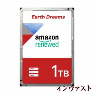 Earth Dreams内蔵 HDD 1TB 3.5インチ NAS丶パソコンPC丶サーバー対応 7200回転 ハードディスク 保証1年(整備済み品)