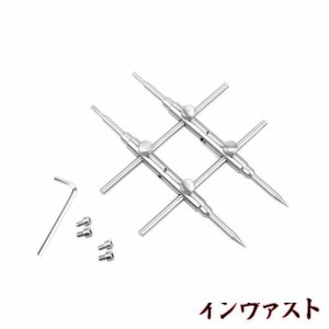 YANYULI カメラレンズスパナ カニ目レンチ カメラレンズレペア工具 レンズオープナー メンテナンス用工具キット 井の型 双頭デザイン ス