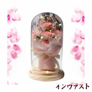 SUNTEROM 造花 バラ ゴールドローズ バレンタインデー 枯れない花 プレゼント 誕生日プレゼント 女性 人気 母の日 母親 薔薇 彼女 ライト