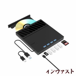 Yaeonku 外付け ブルーレイドライブ DVD/BD/CDプレーヤー 読み取り/書き込み 3D blu-ray プレイヤー blu-ray 外付けドライブ SD/TFカード