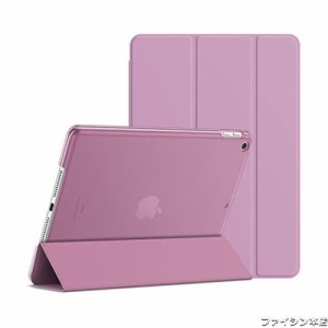 JEDirect iPad 9.7インチ (第6/5世代用) ケース PUレザー 三つ折スタンド オートスリープ機能 (ピンク)