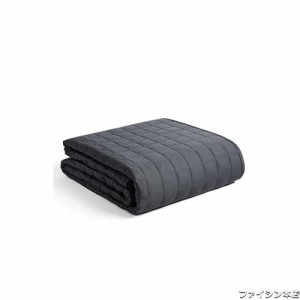 YnM ウェイトブランケット 加重ブランケット 重力ブランケット 冷房対策 重い毛布 122*183センチ7キロ 体重範囲 45-65キロ 快眠グッズ 重