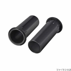 uxcell スピーカーポートチューブ？41mm x 117mm？サブウーファーバスレフチューブ？ベースウーファーボックス 2個入り