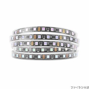 BTF-LIGHTING LEDイルミネーション WS2811 DC12V LEDテープライト RGB5050 アドレス可能 ドリームカラー 5M 300LEDs ネオピクセル プログ