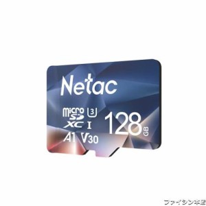 Netac microSD 128GB 最大100MB/s microSDXC UHS-I U3 A1 V30 C10 Full HD Nintendo Switch対応 メーカー正規品認証 - P500128