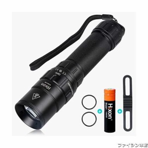 懐中電灯 小型 軽量 強力 防災 かいちゅうでんとう led 強力 軍用 ハンディライトライト Hixon 超高輝度 小型 軽量 強力 IPX8 防水 5モー