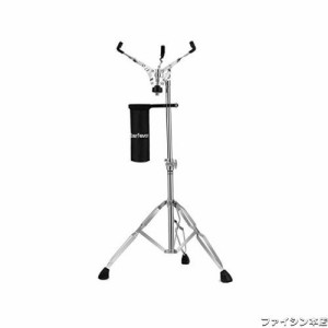 Starfavor スネアスタンド 10’’-16’’のドラム対応 ドラムスティックバッグ付き 高さ調節可能 80cm - 120cm ポータブル三脚デザイン耐