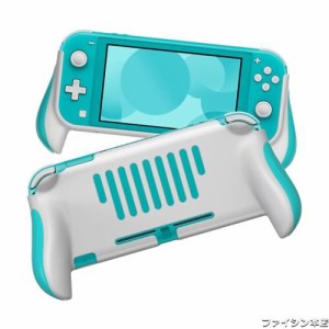 MEQI グリップ ケース Nintendo スイッチ ライト用 快適 と エルゴノミック ゲーム ポータブル 保護 ハンドヘルド カバー - アクセサリー