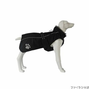 ASMPET 犬 服 冬用 ドッグウェア 大型犬 防寒着 犬 ダウン 秋冬服 首輪付き 防水 犬 コート 防風 暖かい 犬服 ペット服 防雪 愛犬のお散