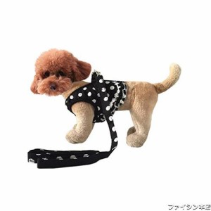 OSC 犬 ハーネス 犬用 胴輪 1.2mリード ハーネス ２点セット 猫 Tシャツ 犬服 ペット用品 小型 中型 犬 猫 キャットウェア ドッグウェア 