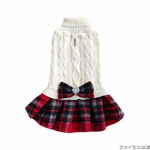 kyeese 犬服 セーター 冬 いぬのふく 犬の服 ドッグウェア ニットセーター 秋冬 防寒 暖かい チワワ服 トイプードル服 チワワ服 可愛い 