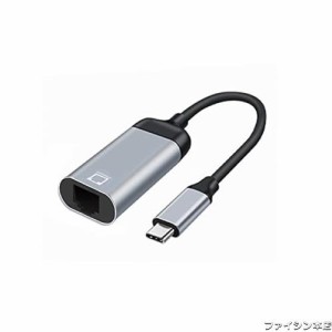 Cablecc USB-C Type-C USB3.1〜1000MbpsギガビットイーサネットネットワークLANケーブルアダプター（ラップトップ用）