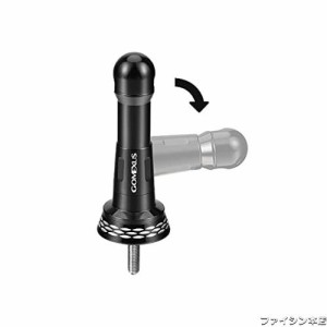 ゴメクサス R7 リールスタンド 46.5mm シマノ (Shimano) スピニングリール アルテグラ サハラ セドナ 保護用 共回り式 折り畳み フック掛