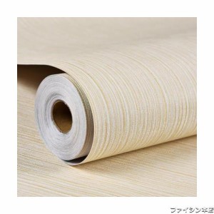 壁紙シール60cm×10m はがせる壁紙 厚みの強化 立体感 高級縞模様 防水 防汚 耐熱 リメイクシートDIY 装飾シート居間 寝室 店舗 壁 家具 