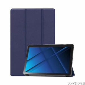 2021モデル Lenovo tab6 ケース [Gosento] レノボ タブ6 SoftBank ソフトバンク10.3インチ 軽量 薄型 三つ折スタンドケース PUレザー Len