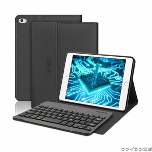 【2023革新モデル】iPad キーボード 7.9 インチ - iPad mini5 キーボード ケース 人気 超軽量 脱着式 iPad Mini 第4/3/2/1 世代 に対応 A