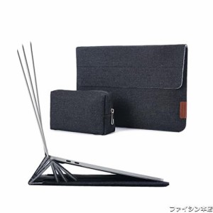 Omnpak 折り畳み式 パソコンケース 13インチ 13MacBook Air M1 2020-2018 2020 New Mac-Book Air/Mac-Book Pro Surface Pro X/8/7/6/5/4/