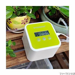 アップグレード 自動散水タイマー DIY 30天 プログラム可能 灌漑システム 室内植物 温室 散水システム USBや電池駆動