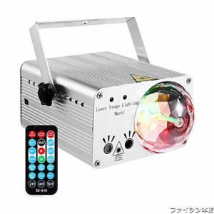 ステ-ジライトミラーボール LED ライト ディスコ パ-ティ- KTV カラオゲ クラプ バ- 演出照明ライト 音声起動 回転 スポットライト スピ-