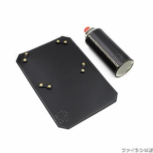 EthCat CB缶カバー ガス缶カバー ガスタンク保護ケース ガスボンベレザーカバー 燃料シリンダー収納バッグ カートリッジ プロテクター お