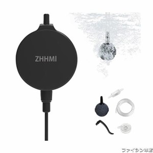 ZHHMl 水槽エアーポンプ 小型エアーポンプ 0.5L / Min空気の排出量 空気ポンプ 低騒音 効率的に水族館 水槽の酸素提供可能 エアーポンプ3