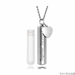 [Looking] 二重構造完全防水型 ペット 遺骨 カプセル ペンダント メモリアル キーホルダー ロケット 骨入れ 携帯型 ガラス瓶 遺骨入れネ