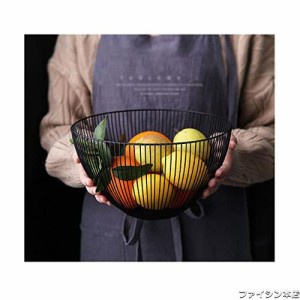 フルーツバスケット フルーツスタンド 鉄製 北欧 フルーツ 果物 小物入れ 鉄メッシュ編み フルーツスタンド お菓子 果物収納かご