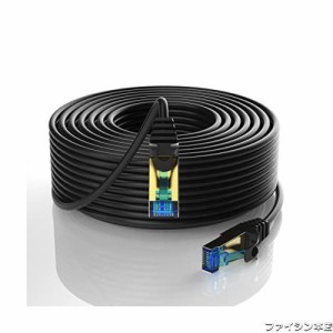 Soonsoonic LANケーブル CAT7 15M カテゴリー7 高速10Gbps/600MHz 有線lan RJ45コネクタ CAT7準拠 イーサネットケーブル ランケーブル 爪