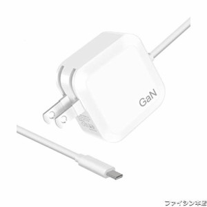 PD 充電器 45W USB-C 急速充電器 Type-C ACアダプター GaN採用 ノートパソコン充電器 スマホ充電器 タイプC 汎用MacBook Air, Lenovo Thi