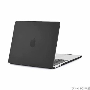MacBook Air 13.6インチ 2022(A2681) 専用 ケース M2チップ搭載モデル つや消し黒/半透明 軽量 超薄型 おしゃれ スリム 全面保護 マック