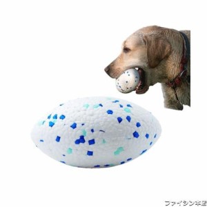 LIKOKLIN 犬用おもちゃ 犬用噛むおもちゃ 犬のおもちゃ ボール 犬 ドッグトイ ボール型 ドーナツ型ボール フットボール型 ペット用 弾力