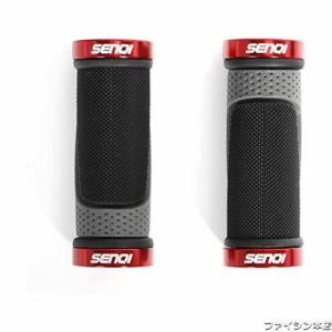 S SENQI 自転車 グリップ ハンドルグリップ 滑り止めゴム製 軽量 MTB BMX マウンテンバイク 折りたたみ式自転車 クロスバイクに対応 130m