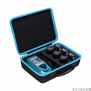 【Khanka 専用収納ケース】 互換品 Makita マキタ 7.2V 10.8V 9.6V 12V リチウムイオンバッテリ（ケースのみ）