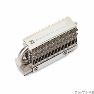 Thermalright HR-09 2280 SSDヒートシンククーラー、両面ヒートシンク、M.2 SSD PCおよびコンピュータ用の熱シリコーンパッド付き、デス