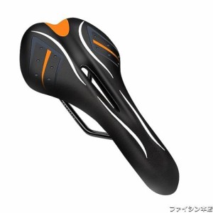 自転車サドル ソフトサドル お尻が痛くない 穴あきタイプ 低反発サドルクッション ロードバイク マウンテンバイク クロスバイクに適応 通