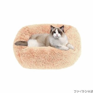 猫 ベッド Toyuxe 猫 ベッド 冬 もふもふ ベッド 猫 ベッド 洗える クッション グッズ - 長方形 角型 もふもふ もこもこ ぐっすり眠る 猫