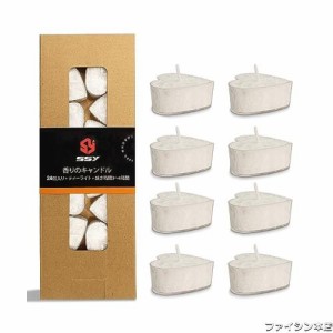 ティーライトキャンドル 桜の香り Tea Light Candles 24個 ミニアロマキャンドル 無煙 ろうそく ホワイト キャンドル ハート型 ろうそく 