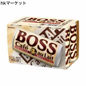 サントリー ボス カフェオレ (185g×6缶)×5個