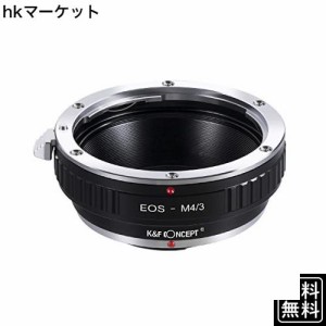 K＆F Concept? レンズマウントアダプター EOS-M4/3 Canon EOSマウントレンズ-マイクロフォーサーズマウントボディ用 G1 G2 G3 GH1 GH2 GH