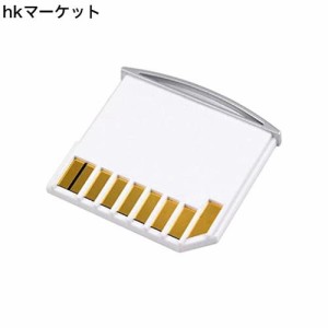 cablecc Micro SD TF - SDカードキット ミニアダプター 予備ストレージ Air/Pro/Retina ホワイト