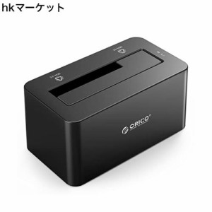 ORICO HDDスタンド USB3.0接続 SATA3.0 ハードディスクケース HDDケース 2.5型/3.5型 HDD/SSDサポート UASP対応 8TBまで大容量 外付けド