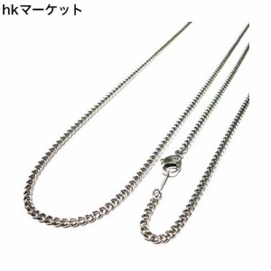 チタンチェーン チタンネックレス チタン ネックレス チェーン 純チタン チタニウム (【デザイン番号1】2.8mmきへい50cm)