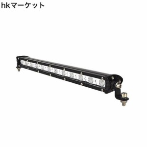 Safego ライトバー ワークライト 36W LED作業灯 汎用LEDライトバー オフロード 12LED ワークライト12v/24v対応 広角タイプ トラック用品 