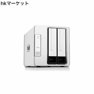 TerraMaster D2-310 USB タイプC USB3.1 (Gen1) 外付けドライブケース 2ベイ RAIDストレージ RAID 0/1//JBOD/Singleをサポート「HDD付属