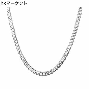 [U7] ネックレス メンズ ステンレス 喜平チェーン 3mm 45cm〜75cm 極細 ロングチェーン アレルギー ストリート ヒップホップ アクセサリ